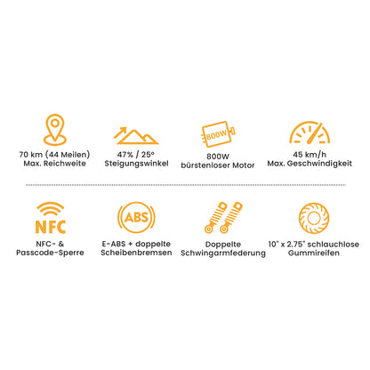 Ausom L1 Faltbarer Elektroroller