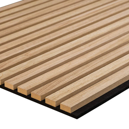 Akustikpaneele BRVN Studio | Natürliche Eiche - Schwarzer Filz