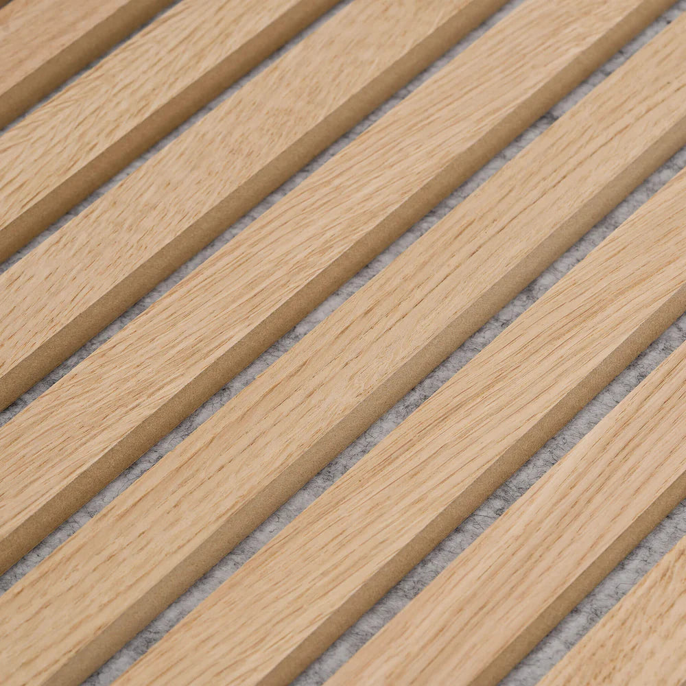 Akustikpaneele BRVN Studio | Natürliche Eiche - Schwarzer Filz